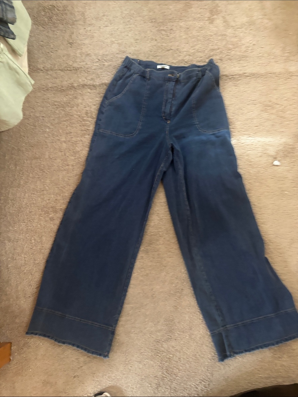 Max Studio Blue Denim Skirt